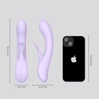 WINYI WY0781 Multifunktionaler Klopf-Vibrator für Frauen Wasserdichter Silikon G-Punkt Klitoris-Stimulator Sexspielzeug