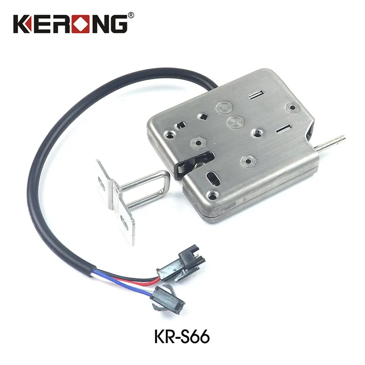 KERONG 12V 24V небольшие металлические электронные поворотные защелки с защелкой для электрического шкафа