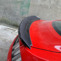 Aileron arrière fixe en fibre de carbone véritable de haute qualité 2015-2022, adapté à la Ford Mustang