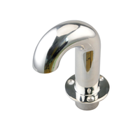 Stainless Steel Goose Neck Pipe Fastener Marine Yacht Accessories with Connecting Elbow Ship Hardware