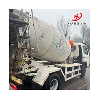 Camiones Mezcladores de Concreto de Segunda Mano Confiables con Capacidad de 2.6m, Motor y Bomba, Modelo 2017, Precios Competitivos