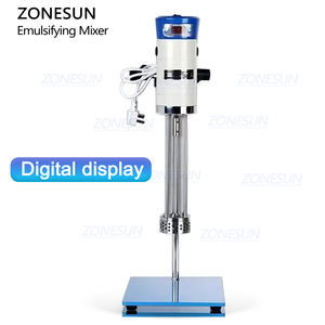 ZONESUN ZS-J300 Mélangeur émulsifiant pour cosmétiques, liquides immiscibles, colloïdes, émulsions, vinaigrettes, lait homogénéisé, fluide de coupe - Product Image 6