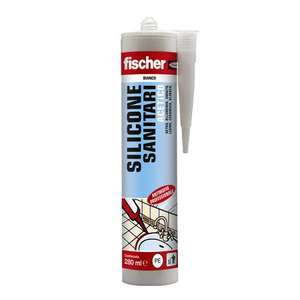 FISCHER - 9361 Silicone acétique sanitaire SAS 280 - EAN 8001132093610 ADHÉSIFS ET SILICONES - Product Image 1