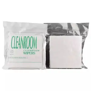 Limpador de papel anti-tecido, toalhetes de limpeza industrial sem fiapos, estêncil, sala de limpeza