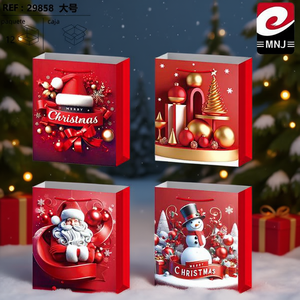 Bolsa de Regalo de Plástico Dorado Estampado en Caliente 31*40*12 para Navidad y Fiestas BOLSA REGALO Artículos para Fiestas Navideñas - Product Image 2