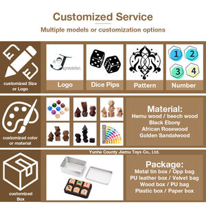 Фабричные настраиваемые экологичные прочные деревянные многогранные кубики для игр на День святого Валентина, романтические игры для пар, вдохновение для свиданий, веселые и увлекательные испытания - Product Image 5