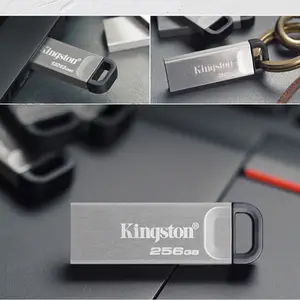 Wholesale Authentic Kingston Pen Drive DTKN USB 3.2 Metal Case 32GB 64GB Flash Memory Stick Pendrive USB Kingston