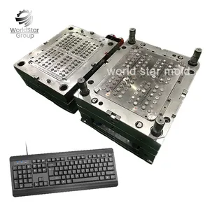 mouldings supplier product design custom precision key cups shell mould plastic injection keycap keyboard mold