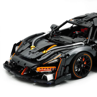 MOC Teknis 1:8 Mobil Super Mewah Kustom GULY 10646 Model Blok Bangunan Bata Puzzle Perakitan Mainan DIY Hadiah Natal