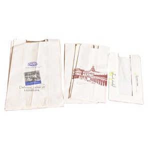 Bolsas de Papel Kraft Desechables Resistentes al Aceite, con Recubrimiento de PE, Impresión Flexográfica Personalizada, Ecológicas, Aptas para Alimentos, con Asa Flexiloop - Product Image 4