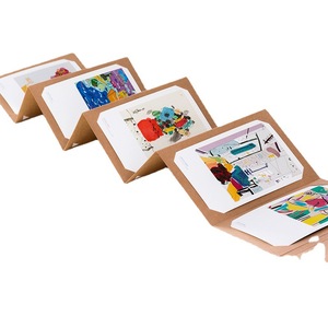 Album photo pliable DIY 6 pouces avec cartes insérables, carte postale de remise de diplôme pliable, 9 pages, cadeau d'anniversaire, cadeau personnel - Product Image 1