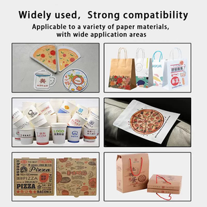 Machine d'impression de papier à alimentation automatique en un passage de 24 pouces 36 pouces Imprimante de gobelets en papier avec tête A3 A4 h <span class=keywords><strong>P</strong></span> - Product Image 6