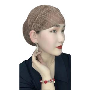 YASEEN Well-Designed Women's Mesh <b>Headband</b> Turban Hat Fashionable Muslim Headscarf Breathable Eco-Friendly Suitable for All - Product Image 6