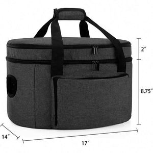 BSCI Factory Custom Logo Waterproof Large Capacity <b>Cooker</b> Essential Storage <b>Bag</b> Insulated <b>Slow</b> <b>Cooker</b> <b>Bag</b> Tote Carrier - Product Image 2