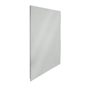 Miroir de salle de bain UniKA 60 x 74 cm en fil métallique poli - Product Image 1