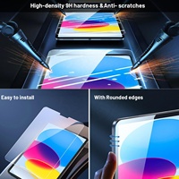 Pelindung Layar Tablet Transparan untuk T-Mobile T Tablet 2 untuk Revvl Tab 2 10.1 inci 2025 Kaca Tempered Film Ramah Casing Transparan