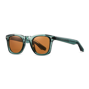 Wanda Fashion Lunettes de soleil rectangulaires à monture complète polarisées UV400 unisexe protection solaire s31243 - Product Image 4