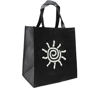 Custom Printed Reusable Folding Bag Non-Woven Tote Shopping Bags - Product Image 1