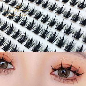 Extensiones de Pestañas de Calidad, Estilo Wispy, Hechas a Mano, Pre-fabricadas, Volumen en Abanico, Pestañas Sueltas - Product Image 3