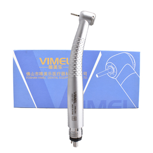 Pieza de mano de turbina LED dental con generador electrónico 5 LED Pieza de mano dental de alta velocidad Botón pulsador sin sombras Cojinete de cerámica - Product Image 2