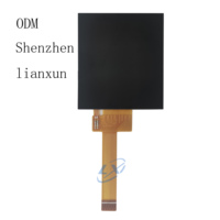 1,4 Zoll hoch auflösender quadratischer LCD-Bildschirm für tragbares TFT-LCD-Display 240(RGB) x240 SPI ST7735S IPS tft-LCD-Display