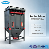 Système de filtration à sacs industriel pour dépoussiéreur, filtration haute efficacité pour poussières métalliques de fonderie