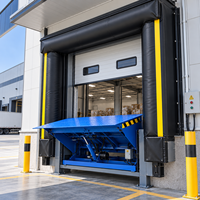 Niveleur de quai hydraulique, abri de quai gonflable, plateforme de chargement, système de chargement de camions pour entrepôt