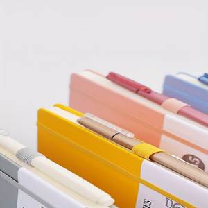 Cahiers en similicuir A5 <span class=keywords><strong>extra</strong></span> épais au design minimaliste vintage pour réunions d'affaires - Product Image 4