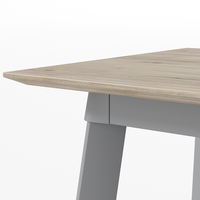 Ensemble de table de bureau de luxe personnalisé couleur fabricant professionnel avec tiroirs pour hôtel et école