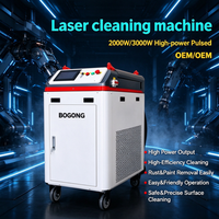 Nettoyeur laser pulsé industriel 2000W 3000W avec laser JPT pour une élimination efficace de la rouille et de la peinture