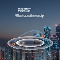 Módulo de Transmisión de Imagen Inalámbrica Transparente TP5609 de 2W para Drones, Transmisión de Datos en Red para Robots, Integrado, de Larga Distancia