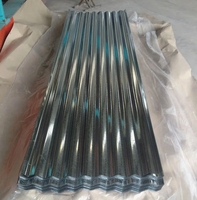 Tôle de toiture en acier au zinc Panneau de fer galvanisé Jauge 28 Rouleau de tôle Étain Matière première Toiture durable