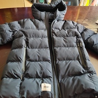 Veste en duvet personnalisée pour homme, légère, avec capuche, veste moelleuse pour homme, pour la chaleur et la résistance au vent