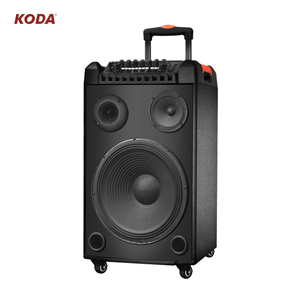 KODA-Sistema de sonido de madera <span class=keywords><strong>Parlante</strong></span> de 12 pulgadas, altavoz de DJ <span class=keywords><strong>Boombox</strong></span> de alta potencia con micrófono inalámbrico - Product Image 6
