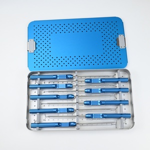 Juego de Instrumentos de Sutura para Artroscopia en Medicina Deportiva, Herramientas Ortopédicas para Manipulación de Tejidos Blandos en Articulaciones de Hombro - Product Image 1