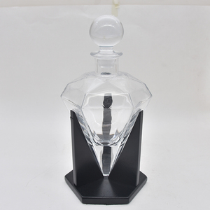 Ensembles <span class=keywords><strong>de</strong></span> décanteur à liqueur en verre cristal 750ml pour grand cadeau alcool whisky vodka <span class=keywords><strong>rhum</strong></span> vin tequila whisky - Product Image 2