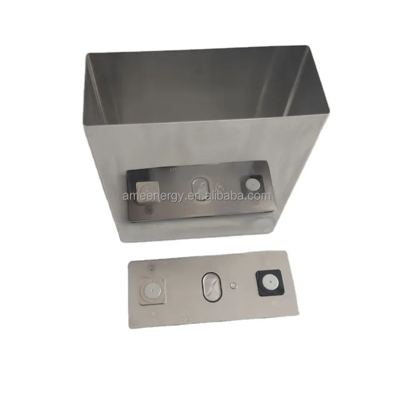 Batería de iones de litio Carcasa de aluminio Caja de batería prismática para batería de celda prismática