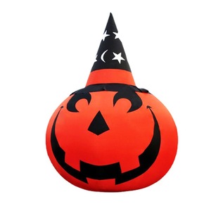 <b>Inflatable</b> <b>Halloween</b> Pumpkin Decor Lighted LED Outdoor Yard Decoration Large Festival Model PVC Material Unisex - Product Image 4