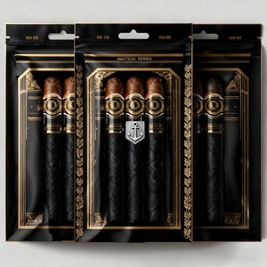 Упаковочный пакет из фольги на молнии для сигар - Product Image 2