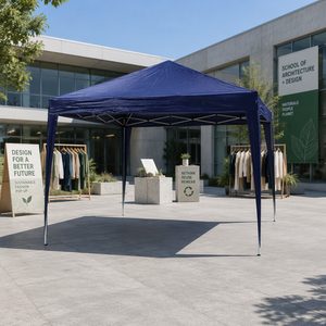 Tente pliante personnalisée pour démonstration de produits de mode durable, présentoir pop-up pour l'éducation architecturale et le <span class=keywords><strong>camping</strong></span> - Product Image 1