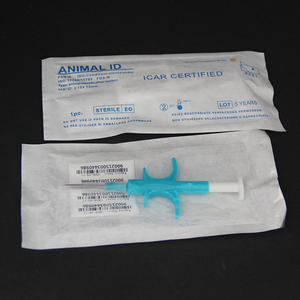 ISO Pets Mini Bio Glass RFID Microchip 8mm Étiquettes d'identification uniques pour chats et chiens EM4305 <span class=keywords><strong>Puce</strong></span> 134.2kHz Fréquence - Product Image 3