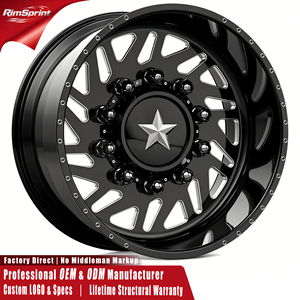 Rines de Aleación Forjada <span class=keywords><strong>American</strong></span> Force 6H02 <span class=keywords><strong>SIEGE</strong></span> Todoterreno de 20, 22, 24 y 26 Pulgadas 6x135 para Ford Bronco Big Bend Chevrolet Colorado WT - Product Image 1