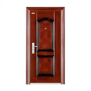 Pintu Turki pintu baja keamanan pintu eksterior rumah model pintu logam keamanan pintu baja