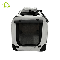 Bolsa de Viaje para Mascotas, Portátil, Impermeable, Aprobada por Aerolíneas, Ventilada, para Perros y Gatos Grandes, con Ventana Pequeña, Directo de Fábrica