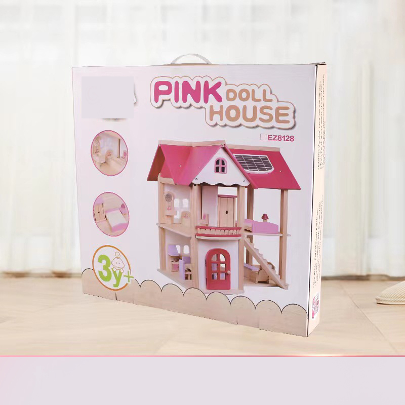Children s Wooden Double story Castle