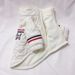 Abrigo de Invierno para Perro JXANRY, Diseño a Cuadros de Poliéster Ecológico para Pomerania, Maltés y <span class=keywords><strong>Boxer</strong></span>. Forro Interior Grueso Talla XS - Product Image 4