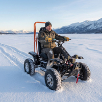 Scooter électrique à quatre roues motrices 4x4, véhicule tout-terrain, 6000W, haute performance, haute vitesse, chasse, ferme, transport de marchandises, utilitaire, puissant
