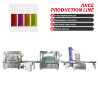 Dispositif combiné numérique intelligent à haute efficacité entièrement automatique pour le remplissage, le bouchonnage et l'étiquetage de boissons liquides, avec une longue durée de vie