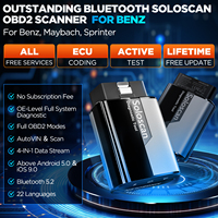 Kingbolen Soloscan para Audi herramienta de diagnóstico OBD2 escáner ECU codificación actualización gratuita de por vida lector de código de coche