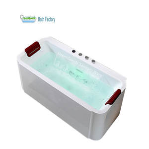 Bañera de hidromasaje acrílica con luces Led coloridas, bañera de masaje de burbujas de aire, Spa de <span class=keywords><strong>EE</strong></span>. <span class=keywords><strong>UU</strong></span>., nuevo diseño - Product Image 1